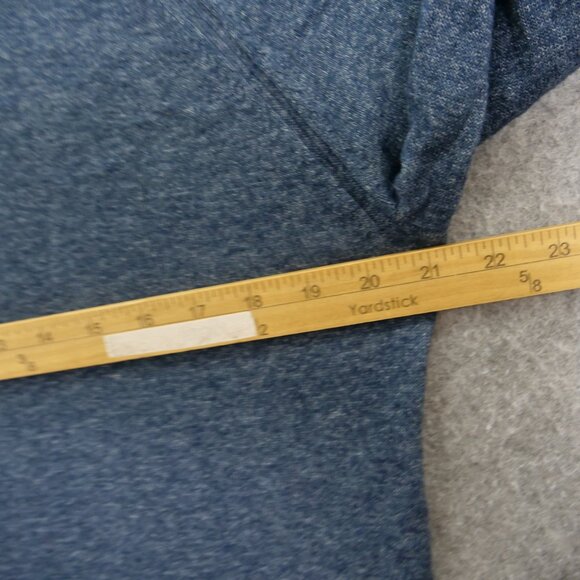 Banana Republic Sweater Mens Large Blue Pullover V-Neck Knit Long Sleeve - Picture 10 of 14